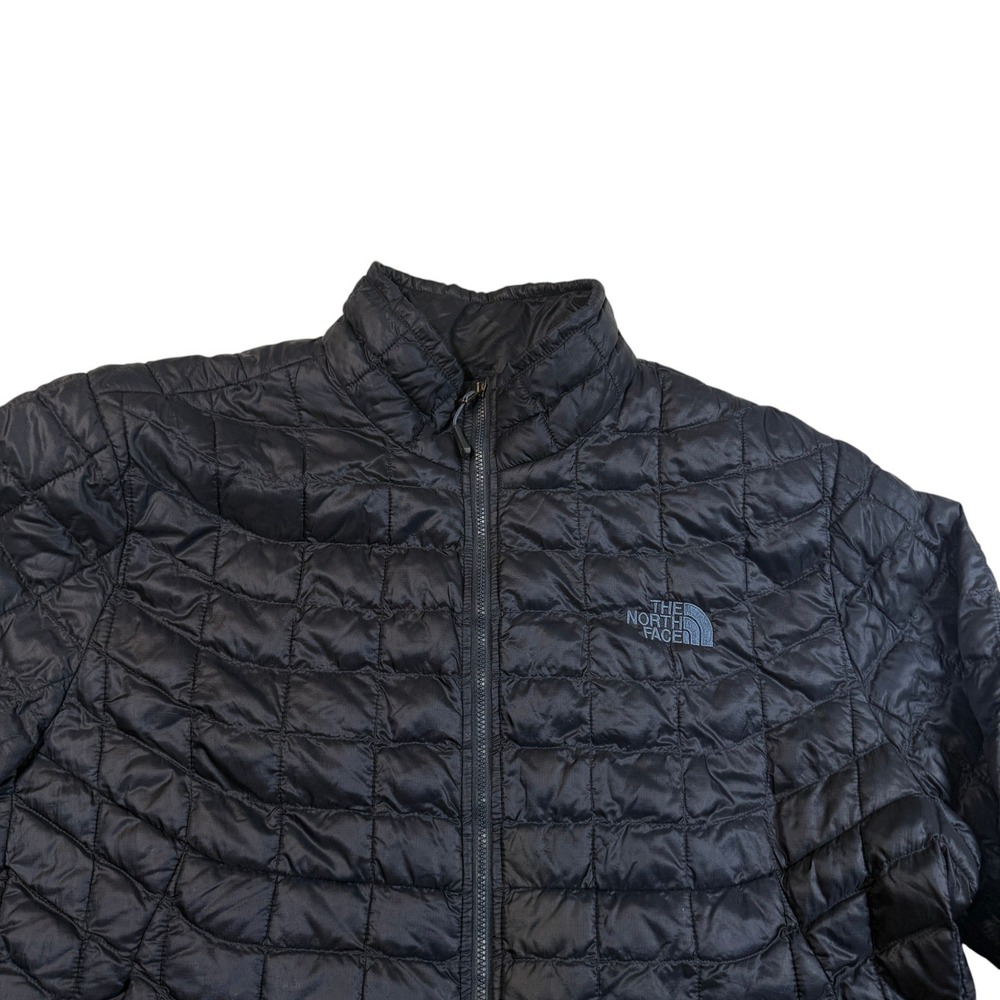 The North Face Thermoball Full Zip Jacket Mens Large Blue Quilted NF00C762 - Picture 12 of 16